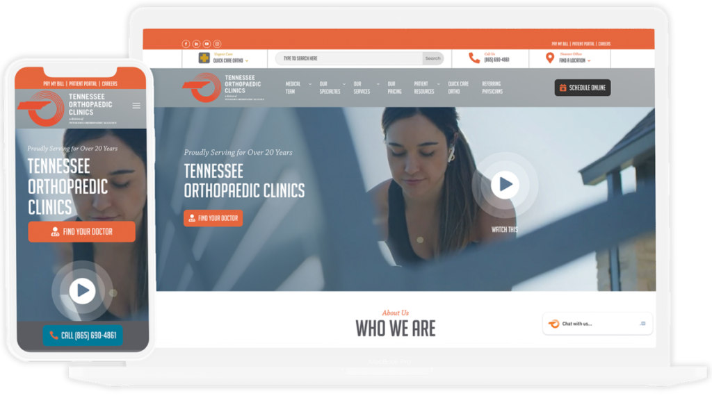 best orthopedic website intrepy